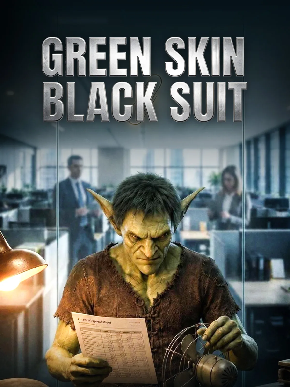 GREEN SKIN, BLACK SUIT