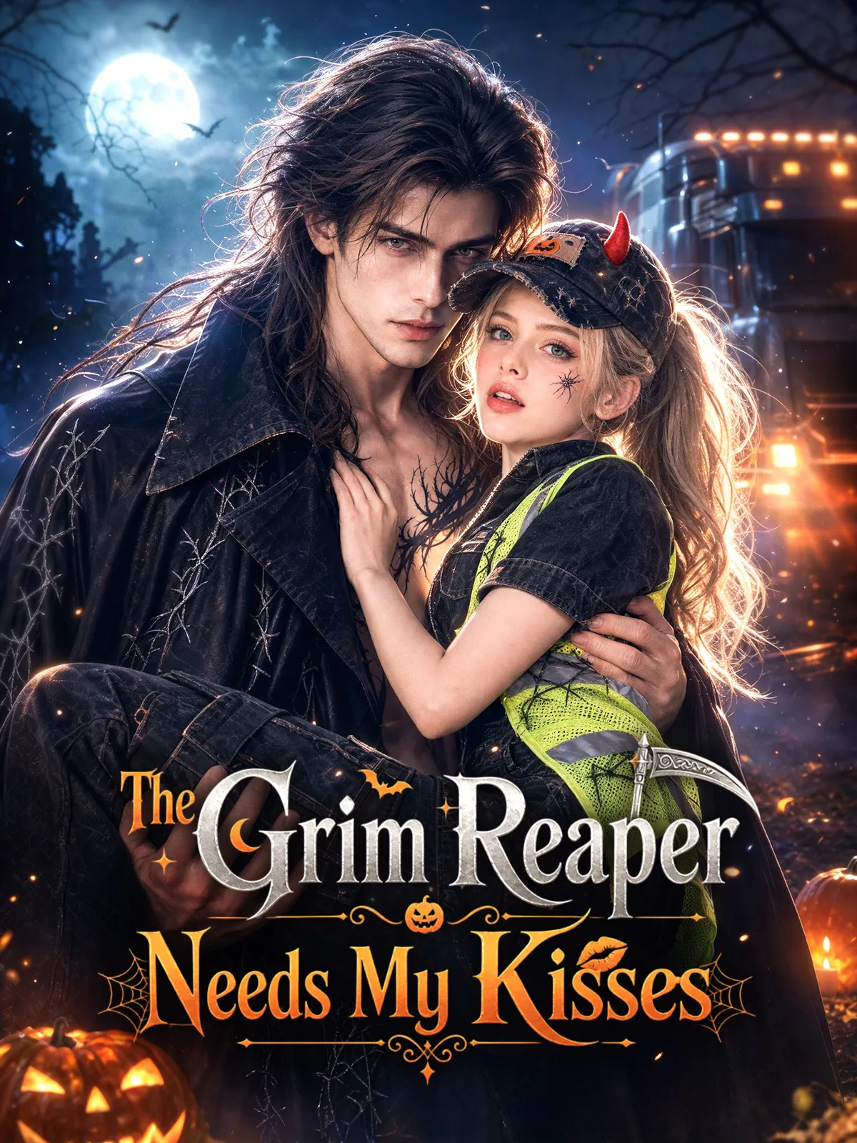 Poster The Grim Reaper Needs My Kisses