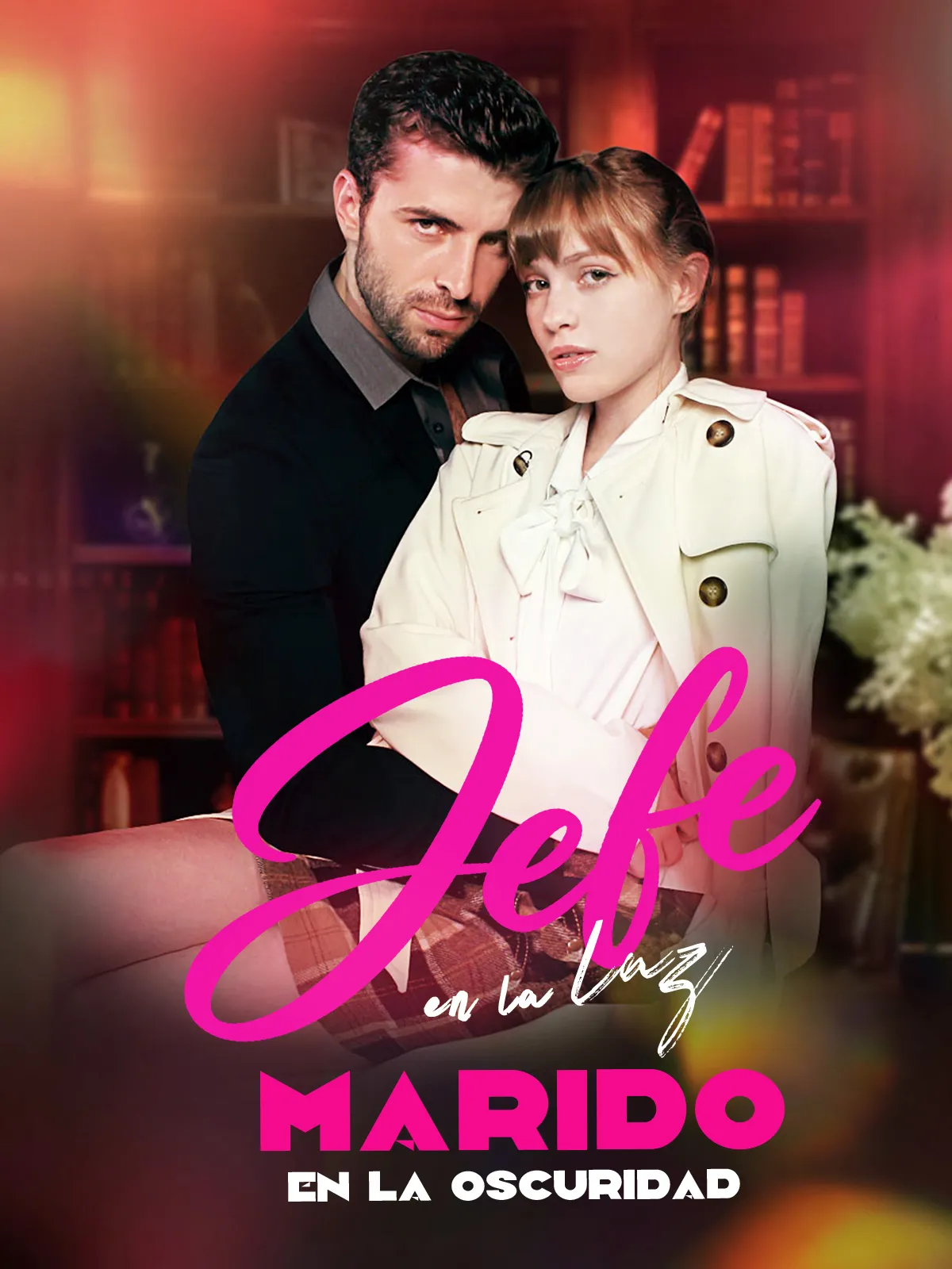 Jefe en el marido de la luz en la oscuridad