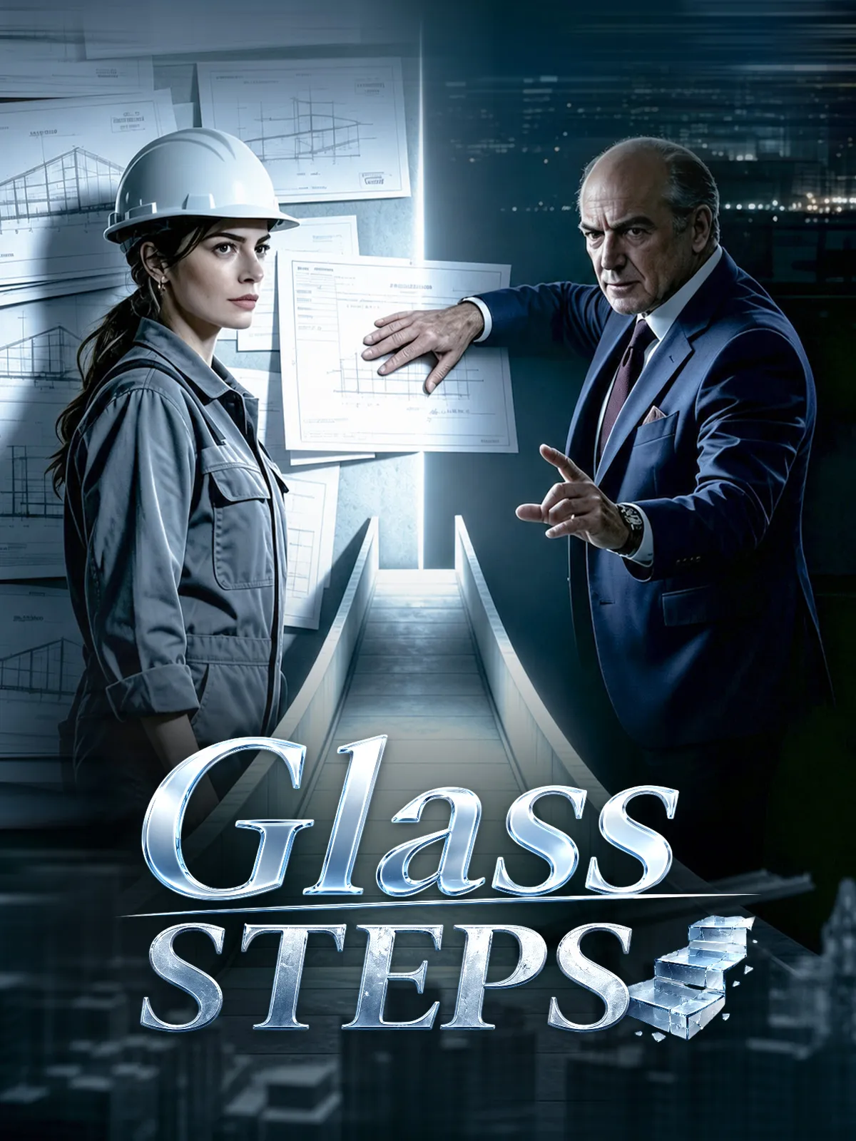 Glass steps