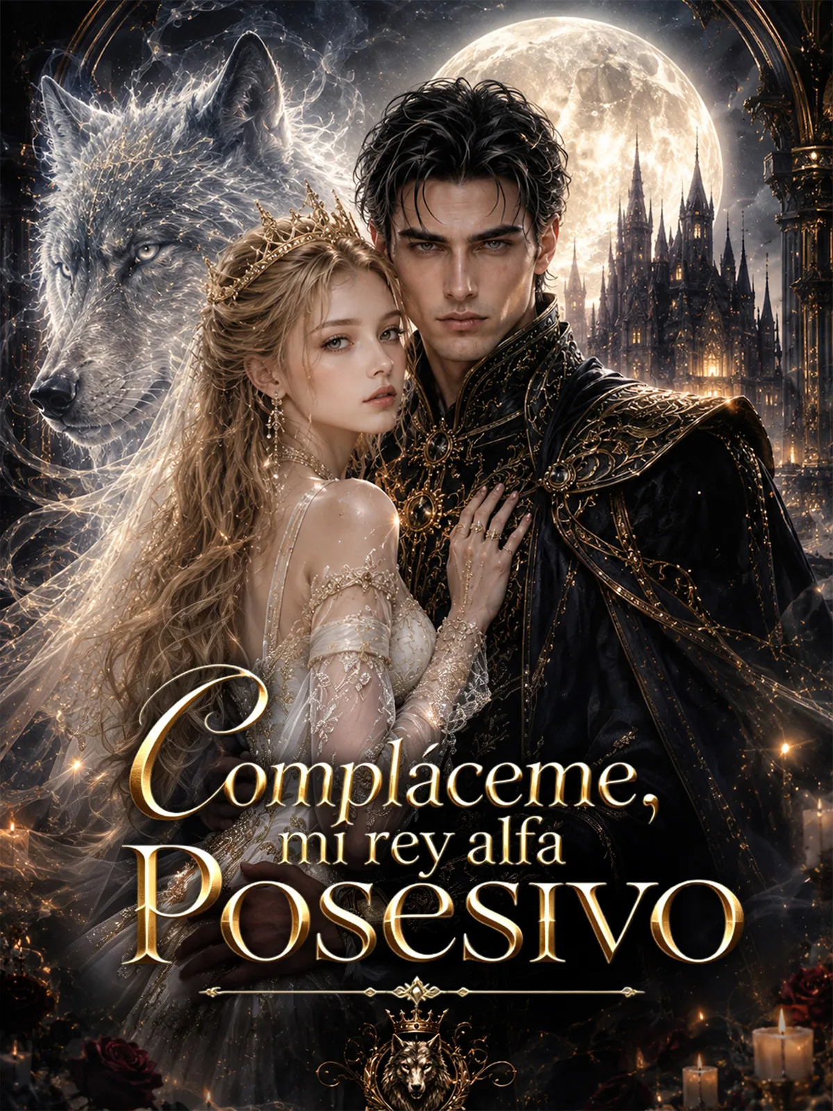 Poster Compláceme, mi rey alfa posesivo